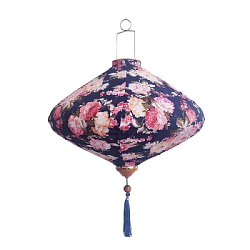 Вьетнамский фонарик 16" Лук синий 749