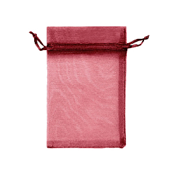 Мешочек из органзы 17 х 23 см бордовый